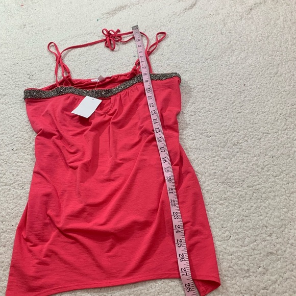 Socialite embellished keyhole multi strap tank O - Picture 6 of 6